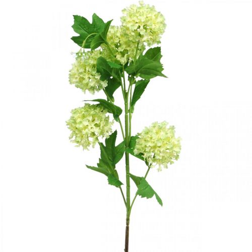 Floristik24 Kunstig snebold, deco gren, kunstig plante grøn Ø6,5cm L78cm
