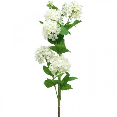 Floristik24 Sneboldgren Kunstig Plante Silkeblomst Hvid Ø6,5cm L78cm