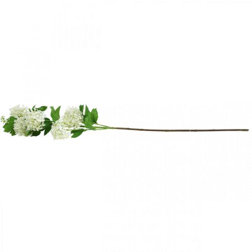 Floristik24 Sneboldgren Kunstig Plante Silkeblomst Hvid Ø6,5cm L78cm