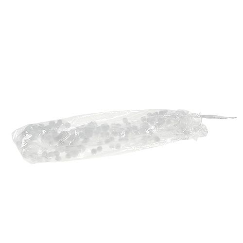 Floristik24 Sneboldguirlande L75cm hvid