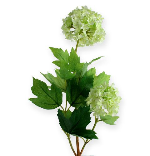 Floristik24 Snowball, silke blomster hvid 47cm