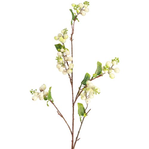 Artikel Kunstig ærtebusk snebær L74cm
