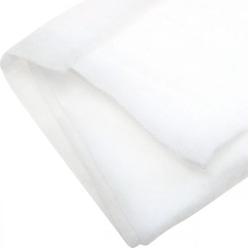 Floristik24 Sne tæppe deco kunstig snemåtte sne tæppe hvid 200×50cm