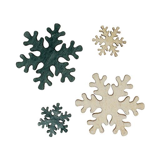 Snefnug Ø2-4cm grå, hvid 84stk