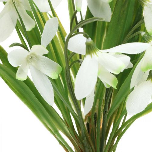 Floristik24 Kunstig vintergække dekoration tidlige bloomers 27cm bundt af 6 stk