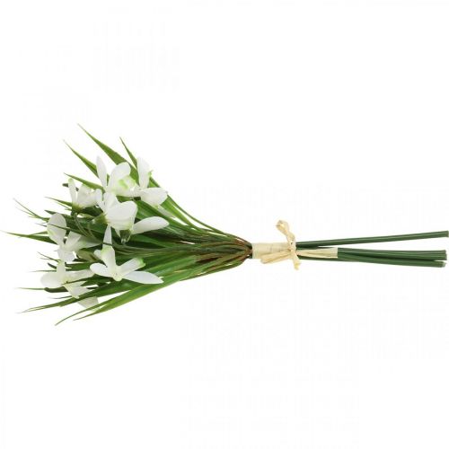 Floristik24 Kunstig vintergække dekoration tidlige bloomers 27cm bundt af 6 stk