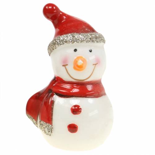Floristik24 Julepynt figur snemand 7,5cm 4stk