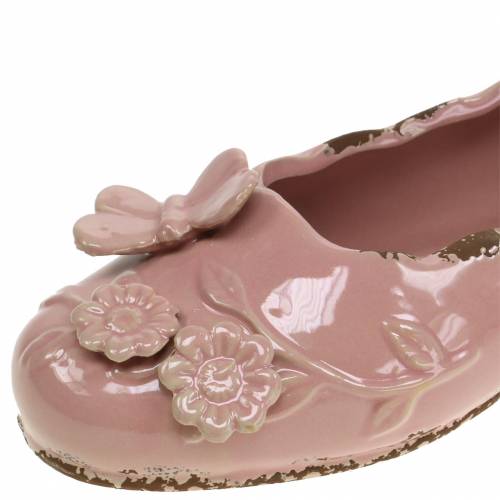 Floristik24 Planter damesko keramisk lyserød 24cm
