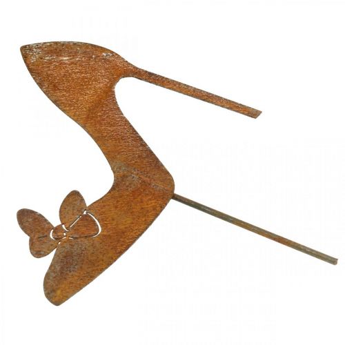Floristik24 Eventyrsko, dekorativ stik patina, havedekoration, metalprop H29cm