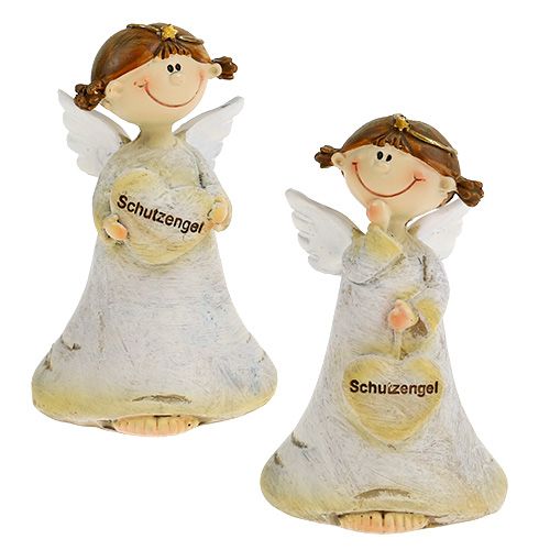 Floristik24 Guardian Angel Cream 8,5 cm 4stk