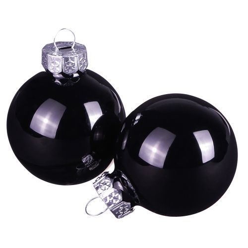 Floristik24 Sorte julekugler glas mini glans Ø3cm 22 stk