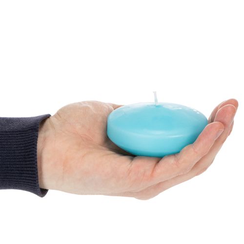 Artikel Flydende lys, rund form, til festlige dekorationer og begivenheder, dam- og borddekoration, 8 cm, 8 stk.