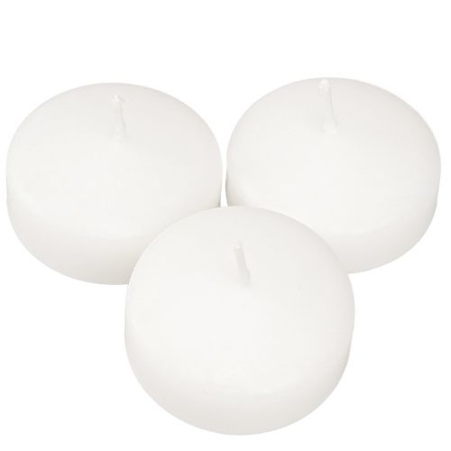 Artikel Flydelys Hvide 4,5cm 28 stk