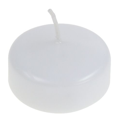 Artikel Flydelys Hvide 4,5cm 8 stk