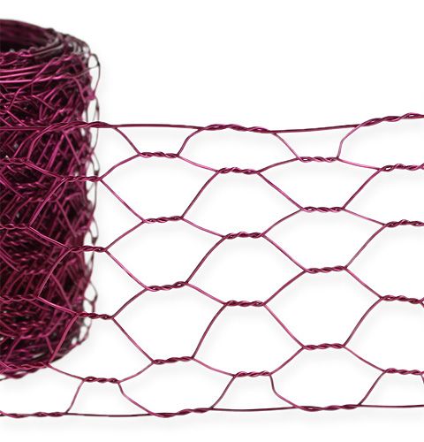 Sekskant flet pink 50mm 5m