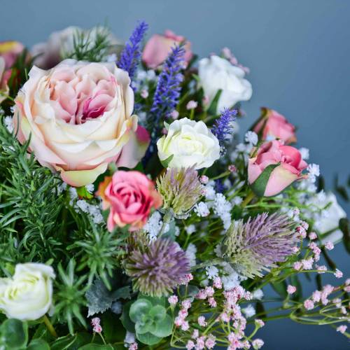 Floristik24 Urtebundt lavendel, rosmarin, tidsel 40cm