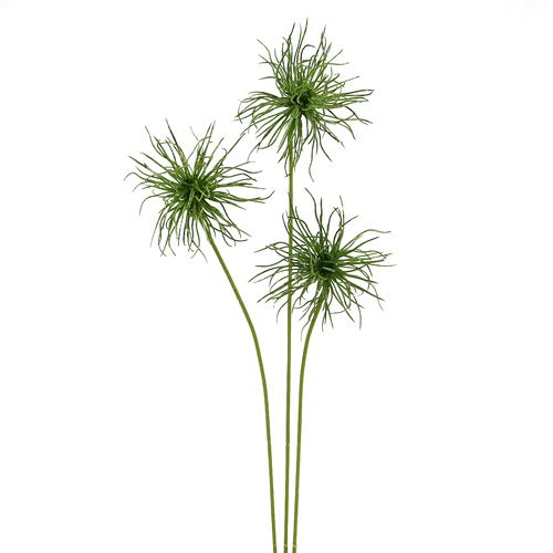 Floristik24 Silke blomster xanthium grøn 63 cm 4stk