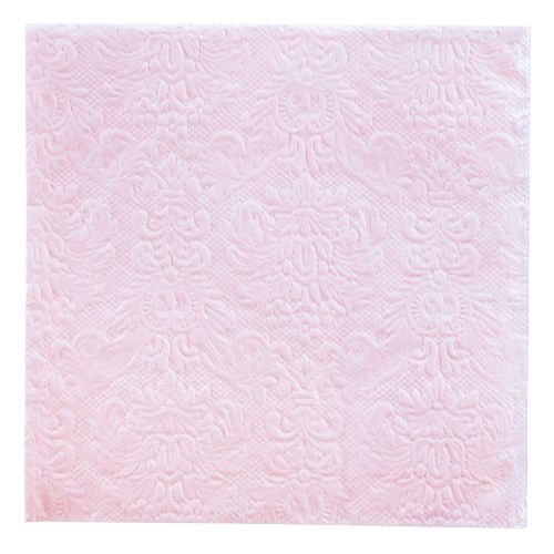 Artikel Servietter Pink Forårspynt Præget 33x33cm 15 stk