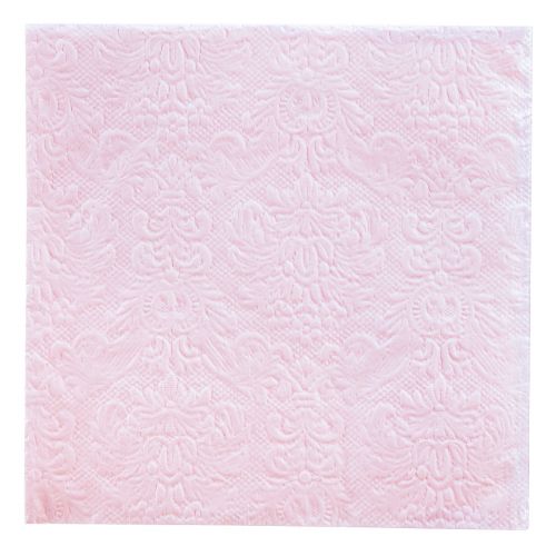 Servietter Pink Forårspynt Præget 33x33cm 15stk