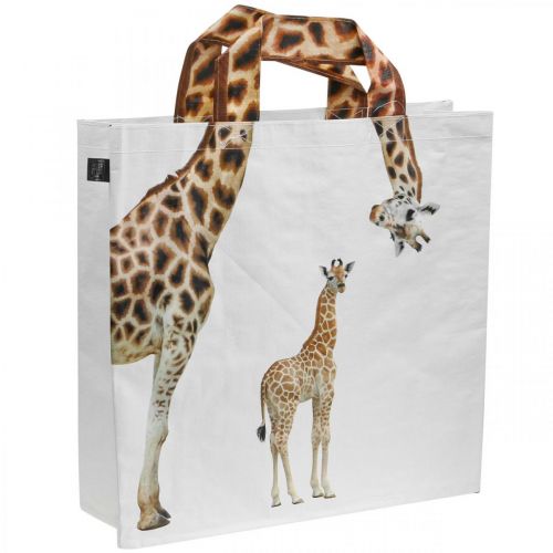 Floristik24 Shopper taske, indkøbstaske B39,5cm taske giraf