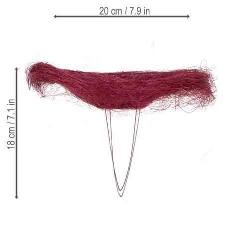 Artikel Buketkrave, blomstertilbehør til kreative blomsterarrangementer, 20 cm, 8 stk.