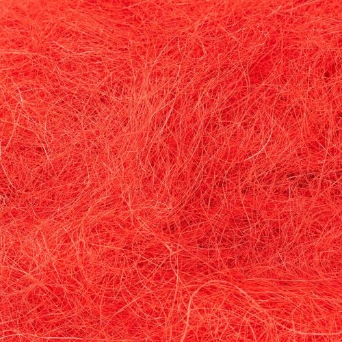 Artikel Sisal Rød Naturfiber Håndværksfiber Sisalfiber 300g