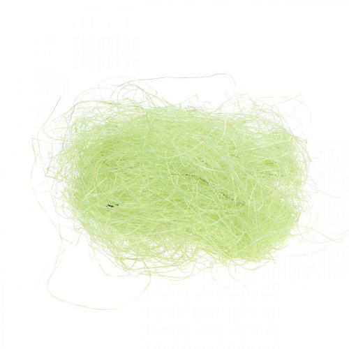Floristik24 Sisal Maj Grøn Dekorativ Naturfiber Sisalfiber 300g