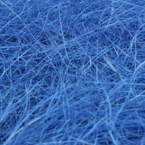 Sisal pladevat blå, naturlige fibre 300g