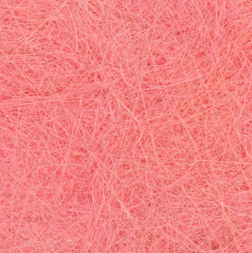 Floristik24 Hjertedekoration med sisalfibre lys pink sisalhjerte 40x40cm