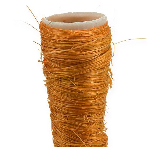 Floristik24 Sisal spidsvase orange Ø1,5cm L15cm 20 stk