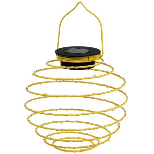 Floristik24 Solar have lys gul 22cm med 25 LEDs varm hvid