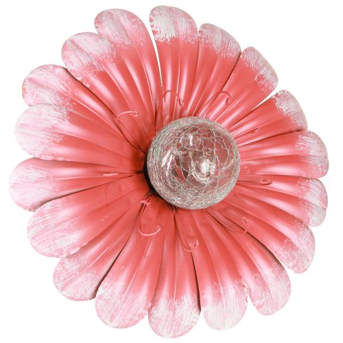Artikel Solar LED Blomsterhave Lys LED Metal Pink Ø30cm