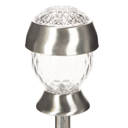 Solcellelampe Kugleform med Jordspyd 36 cm - Sæt af 4 | Floristik24.dk