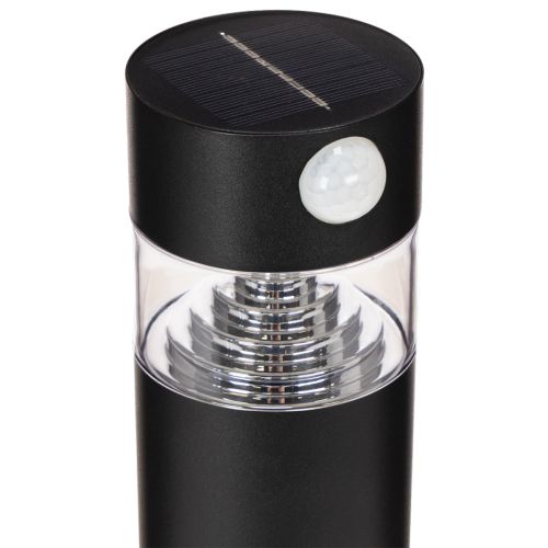 Solcellehavelampe med bevægelsessensor, LED, 34 cm | Floristik24.dk