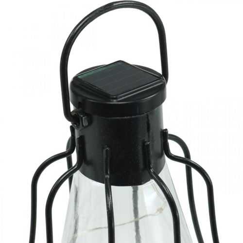 Floristik24 Solcellelampe til ophæng, havelanterne varm hvid Ø11cm H21cm