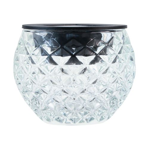 Floristik24 Solar lampe altan bordlampe solar glas Ø7,5cm H6cm