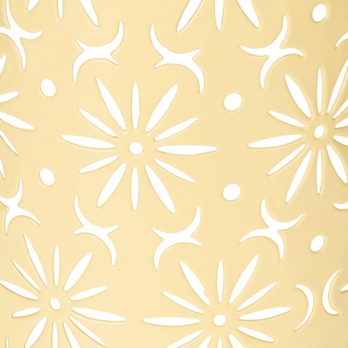 Artikel Solcellelanterne til haven med blomsterdesign og stemningsfuldt lys, 26 cm