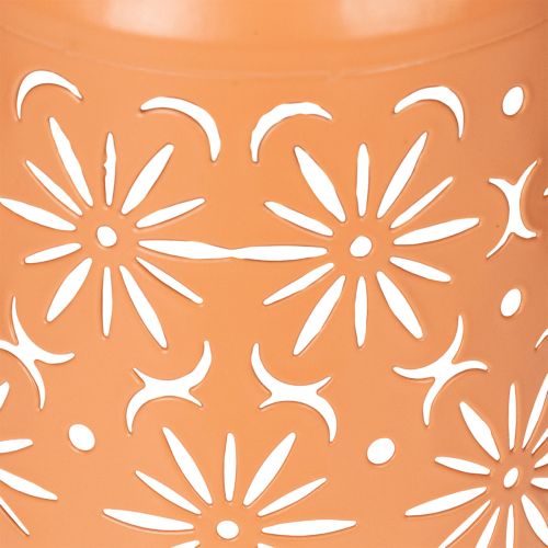 Artikel Solcellelanterne med blomstermotiv til romantiske aftener i haven, 26 cm