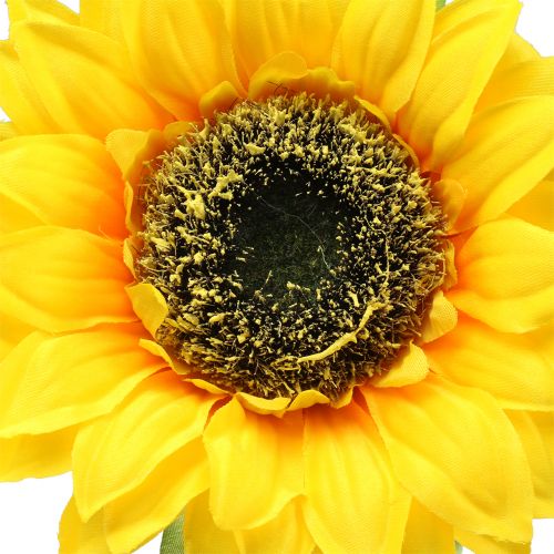 Floristik24 Solsikke kunstig til dekoration Ø15cm