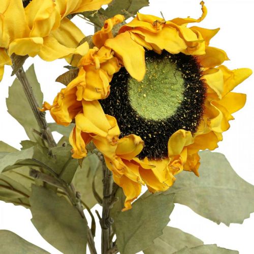 Artikel Kunstige Solsikker Solsikke Deco Drylook L60cm 3stk