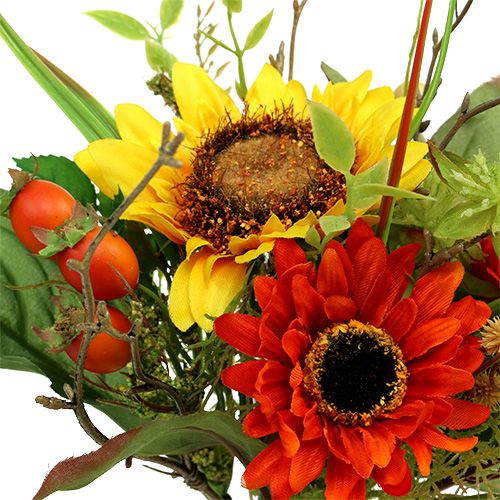 Floristik24 Buket solsikker gul 24cm