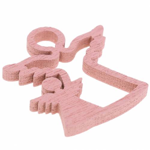 Artikel Scatter dekoration engel pink/hvid 24 stk