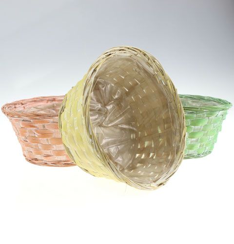 Floristik24 Spånplade rund flerfarvet 6 stykker Ø 25cm