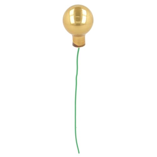 Mini julekugler på tråd, spejlblanke bær, 20 mm, 140 stk. | Floristik24.dk