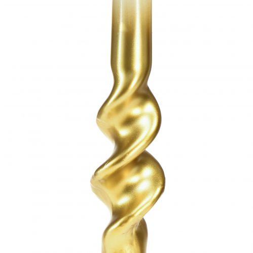 Artikel Snoede lys hvidguld spirallys Ø2cm H30cm 2 stk