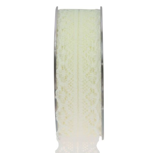 Artikel Blondebånd creme gavebånd dekorative bånd 28mm 20m