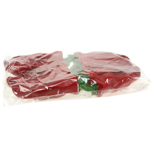 Floristik24 Spids peber rød 14cm 8stk