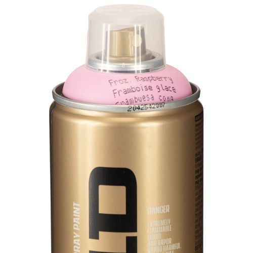 Artikel Montana Gold Pink Frozen Hindbær spraymaling, 400ml