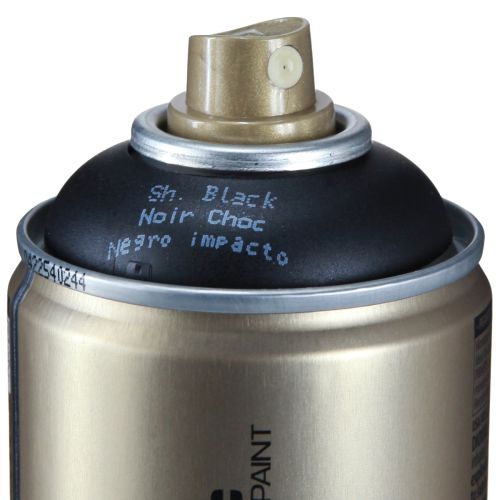 Artikel Spraymaling sort Montana Gold spraymaling akryl 400ml