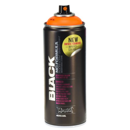 Artikel Spraymaling spray lysende maling orange graffiti 400ml